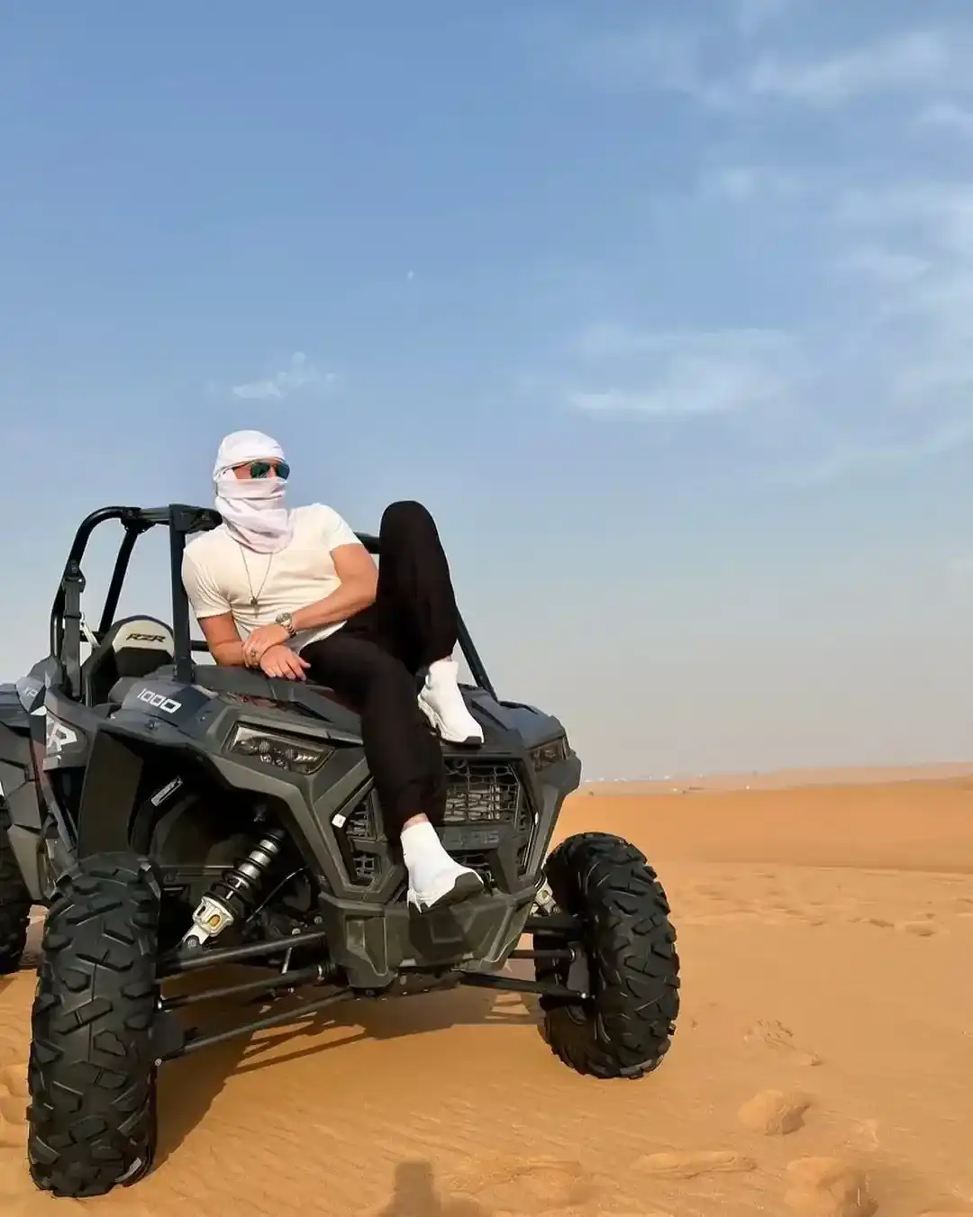 Buggy en las dunas del Erg Chebbi